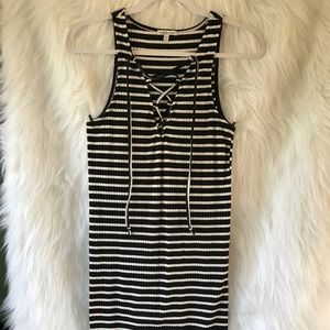 Charlotte Russe Black & White  Dress